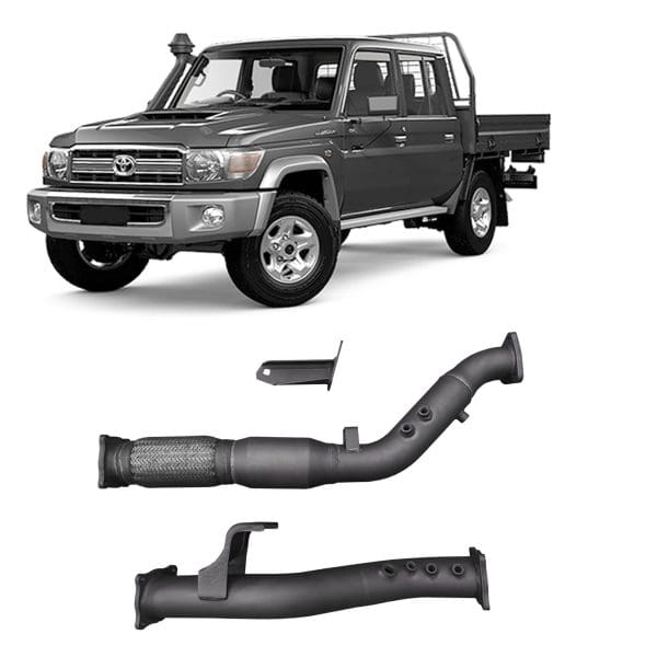 Redback Extreme Duty Exhaust DPF Adaptor Kit for Toyota Landcruiser 76 Series Wagon, 79 Series Single and Double Cab (11/2016 - on) - Image 2