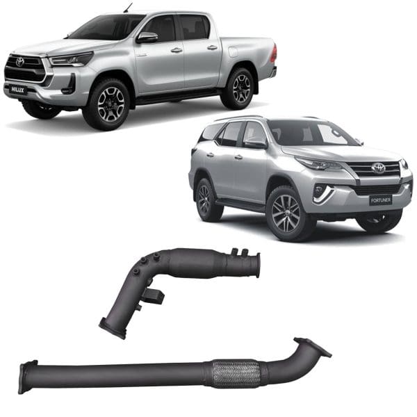 Redback Extreme Duty Exhaust DPF Adaptor Kit for Toyota Hilux / Fortuner (07/2015 - on) - Image 2
