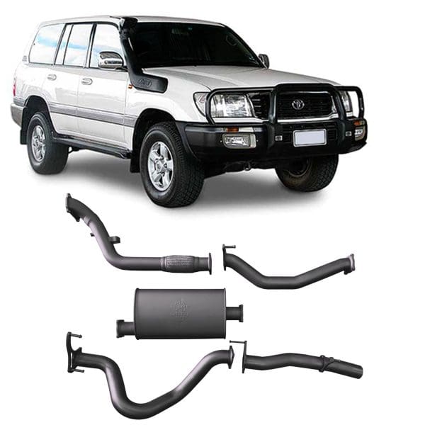 Redback Extreme Duty Exhaust for Toyota Landcruiser 100 Series 4.2L (10/2000 - 10/2007) - Image 3