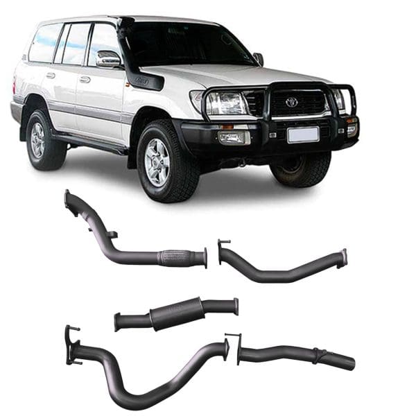 Redback Extreme Duty Exhaust for Toyota Landcruiser 100 Series 4.2L (10/2000 - 10/2007) - Image 2