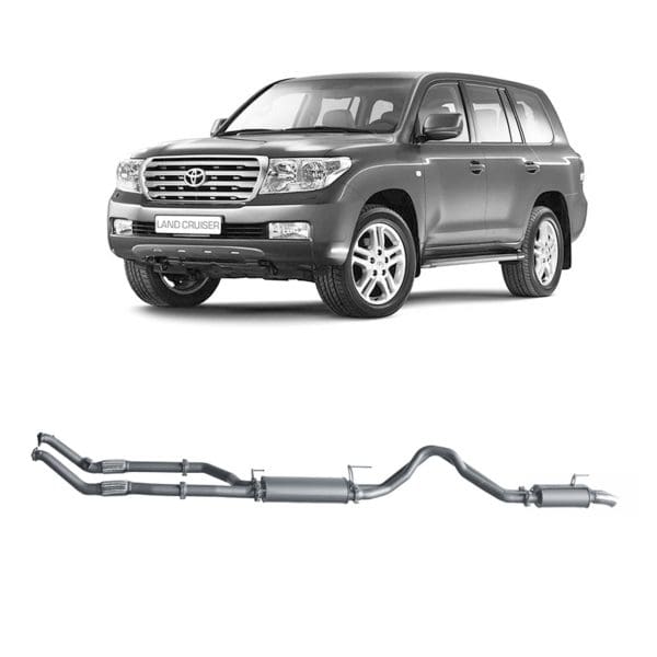 Redback Extreme Duty Exhaust for Toyota Landcruiser 200 Series 4.5L V8 (11/2007 - 09/2015) - Image 4