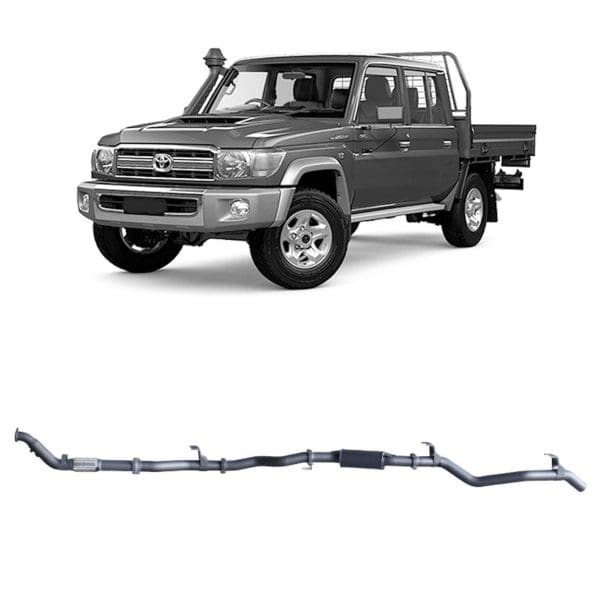 Redback Extreme Duty Exhaust for Toyota Landcruiser 79 Series Double Cab (01/2012 - 10/2016) - Image 5