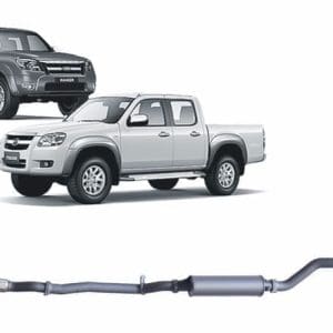 Redback Extreme Duty Exhaust for Ford Ranger (01/2006 - 08/2011), Mazda BT-50 (11/2006 - 10/2011)