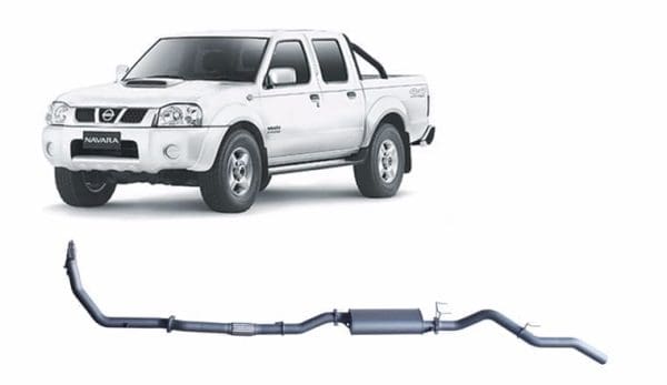 Redback Extreme Duty Exhaust for Nissan Navara D22 3.0L (11/2001 - 12/2006) - Image 3