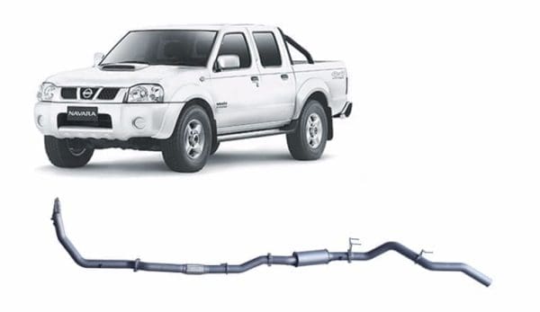 Redback Extreme Duty Exhaust for Nissan Navara D22 3.0L (11/2001 - 12/2006) - Image 2